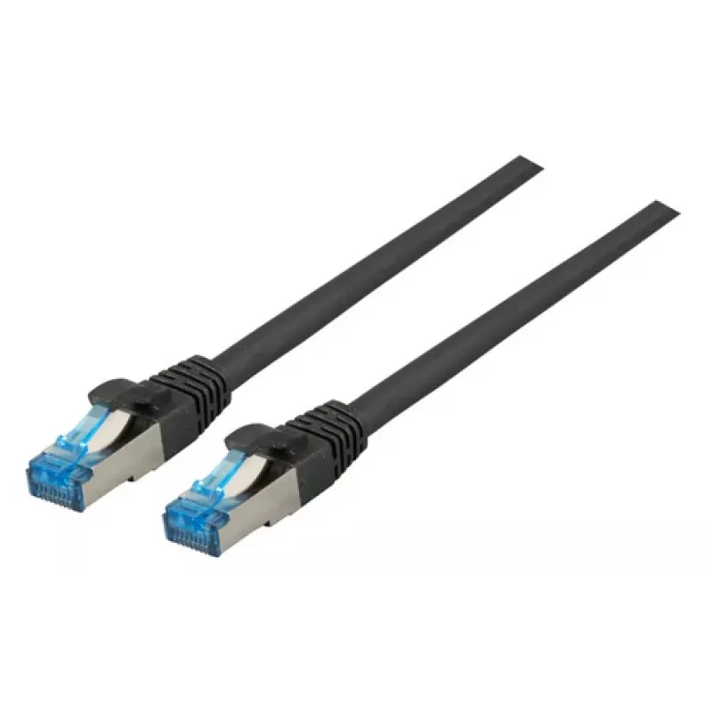 Tinklo laidas EFB Elektronik K5525FSW.3 RJ-45 Cat6a 3 m Juodas