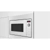 Įmontuojama mikrobangų krosnelė Bosch BFL523MW3, 800 W, 20 L, balta, jutiklinis ir sukamasis valdymas