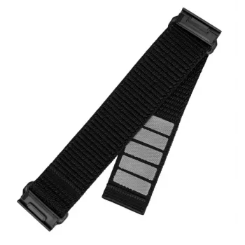 FIXED 26 mm QuickFit nailono laikrodžio dirželis, juodas