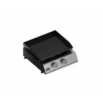 Dujinė kepsninė Black & Decker BXOP4900E – 2 degikliai, 450×360 mm grotelės, nerūdijantis plienas, sukamosios rankenėlės