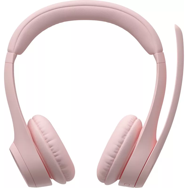 Logitech Zone 300 belaidės ausinės su mikrofonu, rožinės spalvos, 981-001412