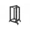 Atviras stelažas LANBERG OR01-6822-B 22U, 600 mm x 800 mm, juodas, 600 kg