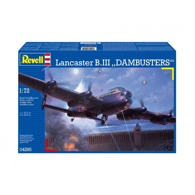 Revell Lancaster B. III Dambusters (04295) 1:72 Plastikinis Lėktuvo Modelis