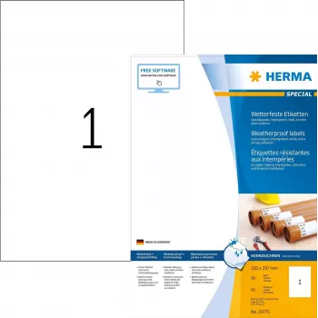 Lipdukas Herma 10775 White
