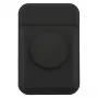 Magnetinė kortelių piniginė UniQ Flixa su MagSafe, juoda (jet black)
