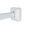 Sieninis laikiklis AVTEK WallMount Next 1200 — plieninis, baltas, teleskopinis, 360° pasukamas, pakreipimas ±42°, maks. apkrova 20 kg