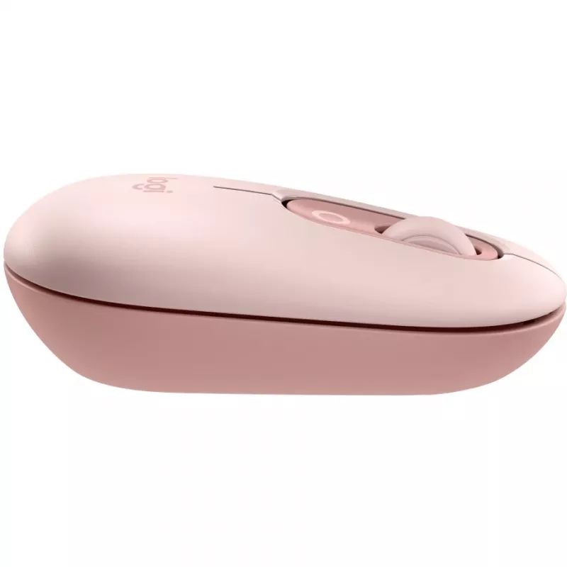 Logitech POP Icon Combo - Belaidis klaviatūros ir pelės rinkinys - Bluetooth LE - QWERTY - JAV tarptautinis - rožinė, šviesiai balta (920-013142)