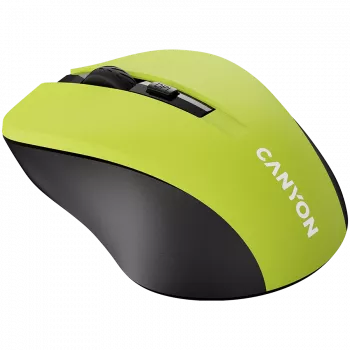 Pelė CANYON MW-1 Wireless Yellow CNE-CMSW1Y