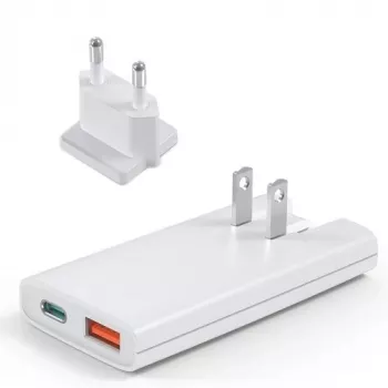Kelioninis įkroviklis CHOETECH GaN USB-C, USB-A: 67W, PD