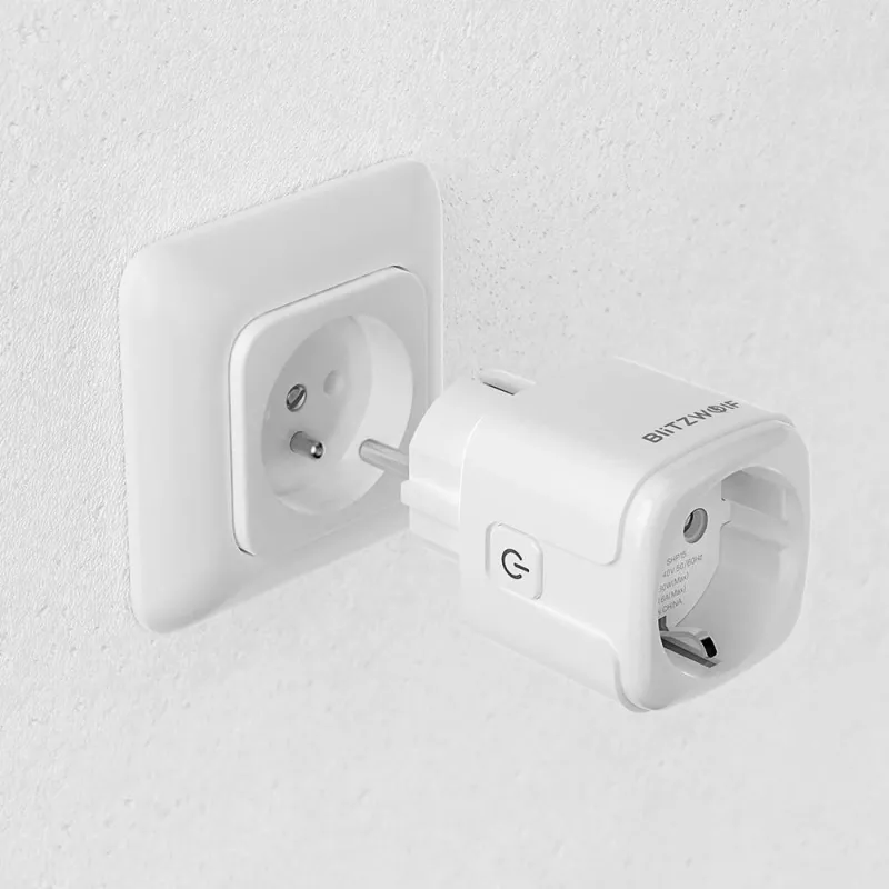 BlitzWolf BW-SHP15 ZigBee 3680W įmontuojamas protingas kištukinis lizdas