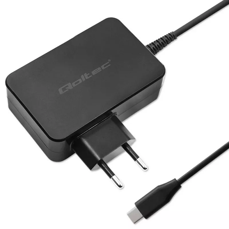 GaN maitinimo adapteris QOLTEC 52387 90W 1x USB‑C 5–20V
