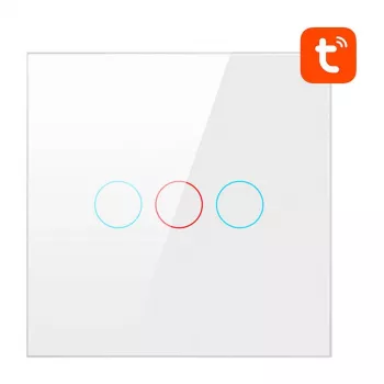 Avatto TS02-EU-W3 išmanusis šviesos jungiklis, WiFi, 3 krypčių
