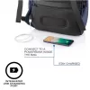 Kuprinė XDDESIGN Bobby Soft su 15,6 col. nešiojamojo kompiuterio skyriumi, 16 L, tamsiai mėlyna, PET