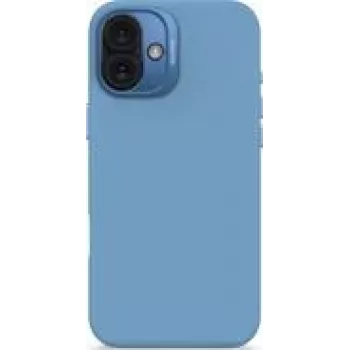 Silicone užvalkalas Decoded iPhone 16 Plus, antimikrobinis, šviesiai mėlynas