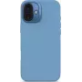 Silicone užvalkalas Decoded iPhone 16 Plus, antimikrobinis, šviesiai mėlynas