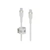 Belkin BOOSTCHARGE PRO Flex USB laidas 3 m USB 2.0 USB C baltas (CAB011BT3MWH)