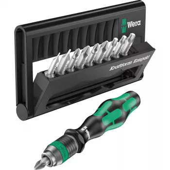 Wera Kraftform Kompakt 10 - Bit-Sortiment - 10 teilig