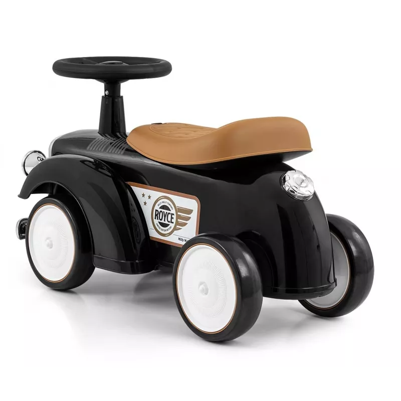Vaikiškas stumdomas automobilis Milly Mally Royce juodas, modelis 5923