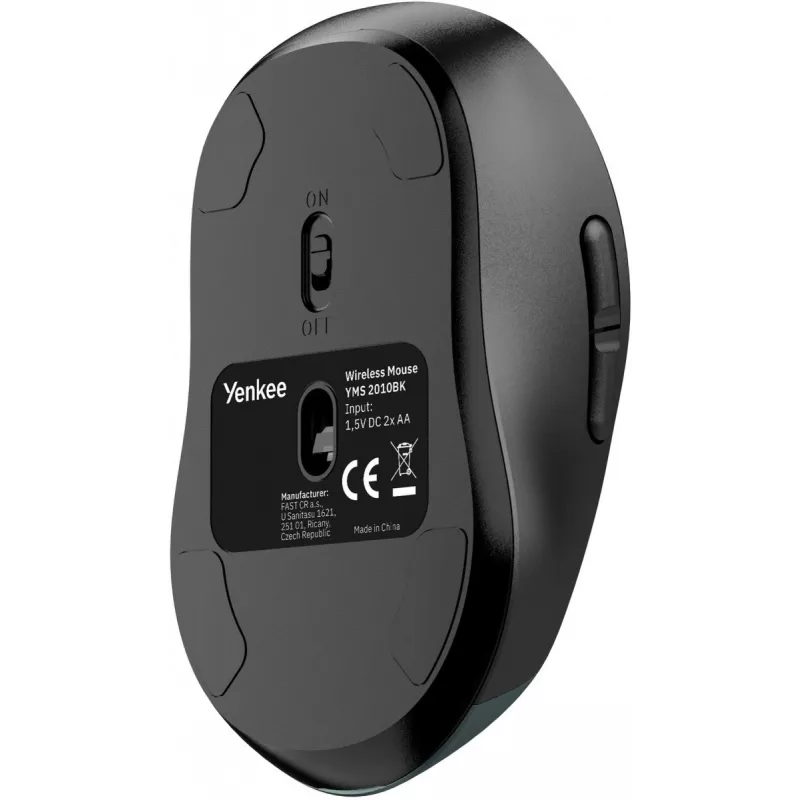 Belaidė pelė YENKEE YMS 2010BK GYRO Dual, Bluetooth + USB 2.4 GHz