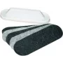 Magnetinis plastikinis langų valiklis Franken U-Act! Line Z1934, pilkas, 130×40×35 mm