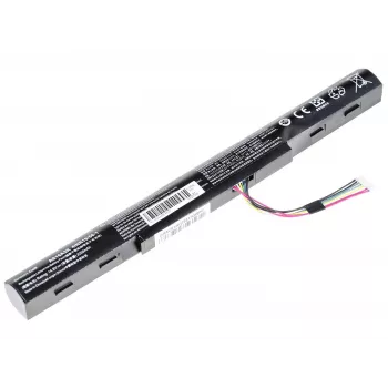 Baterija Green Cell AC51, skirta Acer Aspire E15/E17 – Li-Ion 14,8 V 2200 mAh, 4 elementai, juoda