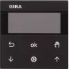 Gira žaliuzių ir laikmačio jungiklis juodas S3000 Display 5366005