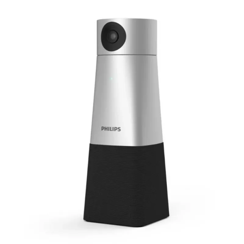 Vaizdo konferencijų kamera Philips PSE0550, 4K Ultra HD, 30 fps, CMOS, juoda/sidabrinė