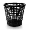 Šiukšliadėžė 10 l, juoda, plastikinė