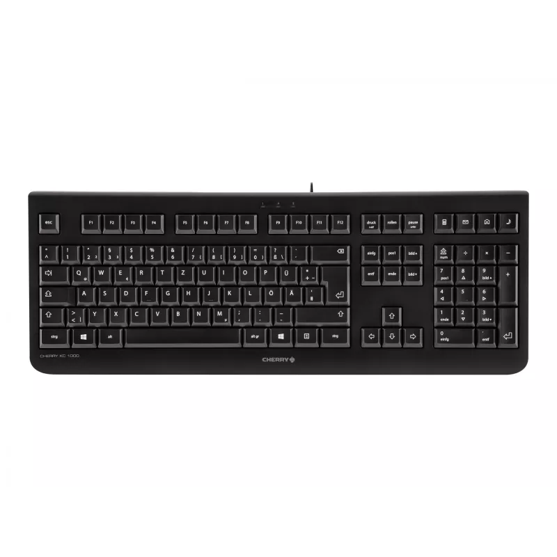 Cherry KC 1000 - klaviatūra - Nordic - juoda