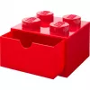 LEGO stalčius 4, raudona dėžė su smaigeliais