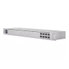 Valdomas L2 tinklo jungiklis UBIQUITI USW-Aggregation – 8 SFP+ prievadai, 10G, be ventiliatoriaus, 1U, sidabrinis
