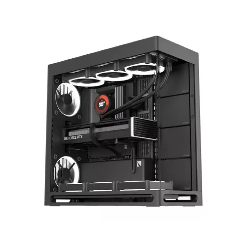 HAVN HS 420 Midi Tower Juodas