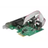 DeLOCK 89641 PCIe kortelė su dviem RS-232 prievadais