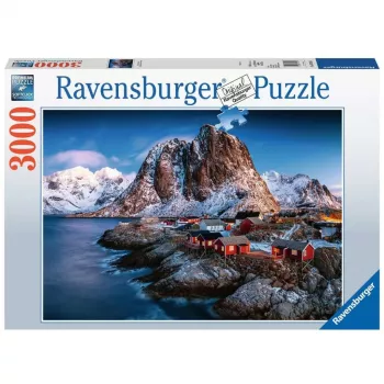 Dėlionė Ravensburger Lofoten Norvegija 3000 dalių Peizažas