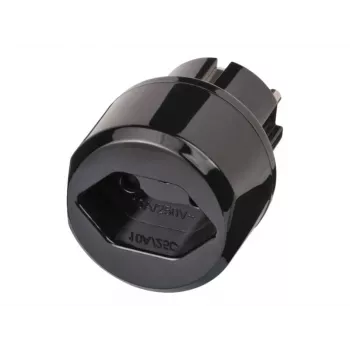 brennenstuhl kelioninis adapteris – maitinimo kištuko adapteris – juodas (1508480)