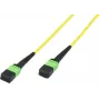 Microconnect FIB998003MTP InfiniBand/šviesolaidinis kabelis 3 m MPO/MTP geltonas