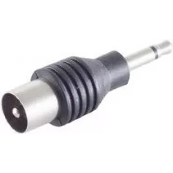 ShiverPeaks BS57101 Laidas 3,5 mm Juodas Nerūdijantis Plienas Kištukas/Lizdas