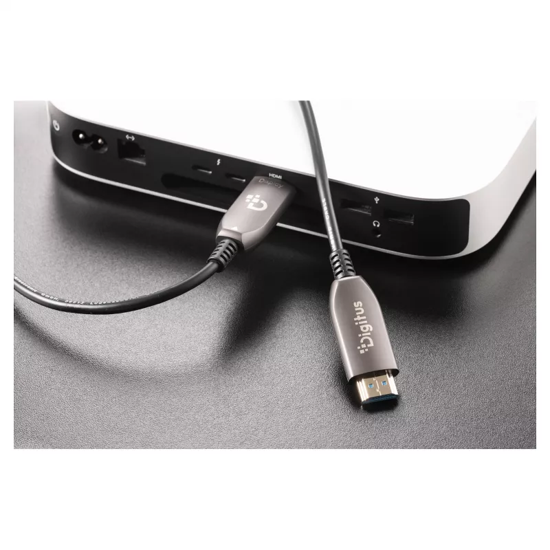 HDMI AOC hibridinis šviesolaidinis kabelis DIGITUS UHD 8K, 80 m