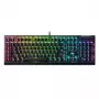 Razer BlackWidow V4 X mechaninė žaidimų klaviatūra, Yellow jungikliai, US išdėstymas, laidinė, juoda