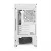 Korpusas DeepCool CG380 3F WH — Baltas, Midi Tower, 235×437×451 mm, ITX/mATX, 3x 120 mm ventiliatoriai