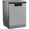 Indaplovė BEKO BDFN26531X — laisvai pastatoma 60 cm, 15 komplektų, 46 dB, nerūdijantis plienas, LED jutiklinis ekranas