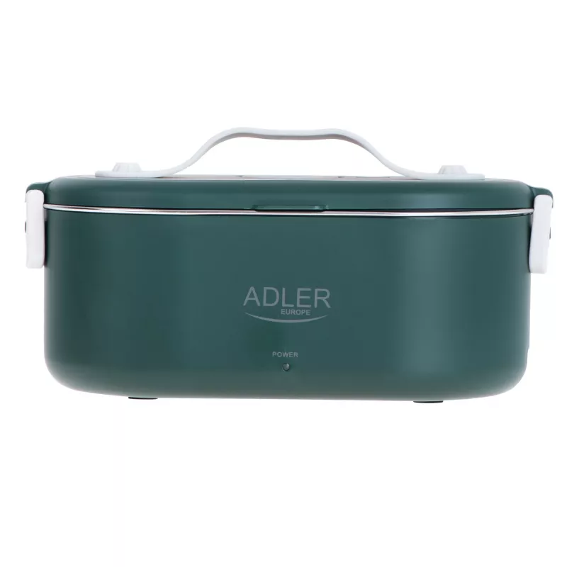 Adler AD 4505g Šildomas maisto indas 0,8 L, nerūdijantis plienas/plastikas, žalia