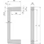 SCHROFF priekinė rankena 4HE Multipac 2x 20860259 VE2 - stovo aksesuaras - 4 HE (20860259)