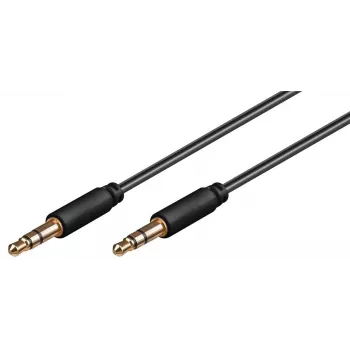 Microconnect AUDLL05 garso kabelis 0,5 m 3,5 mm juodas