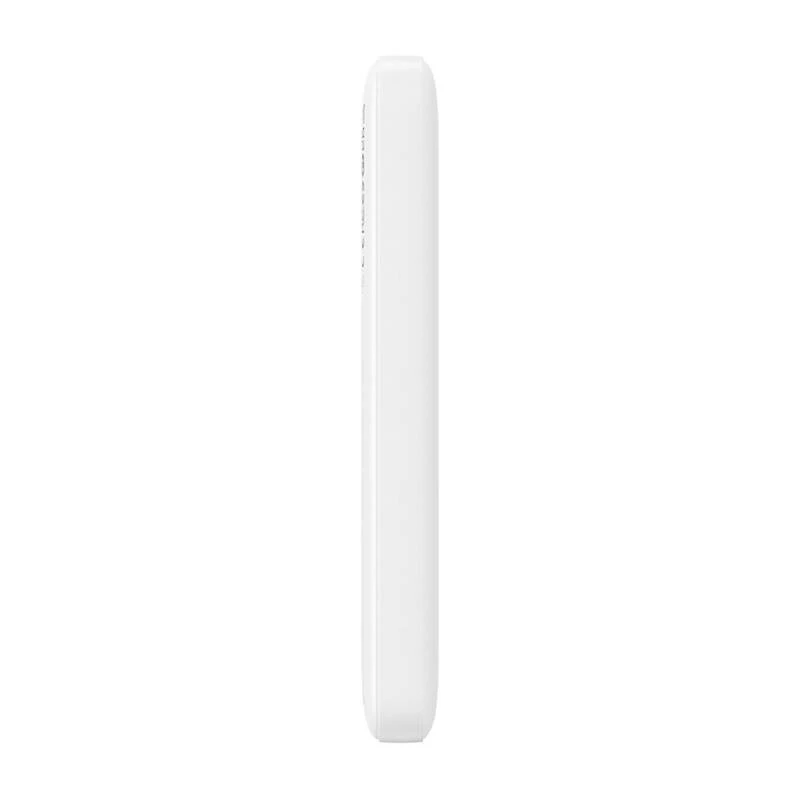 Baseus Airpow nešiojamas akumuliatorius 10000 mAh 20 W Baltas