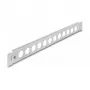 Patch panel DeLOCK 19 colių D-Type 12 prievadų be įrankių pilkas
