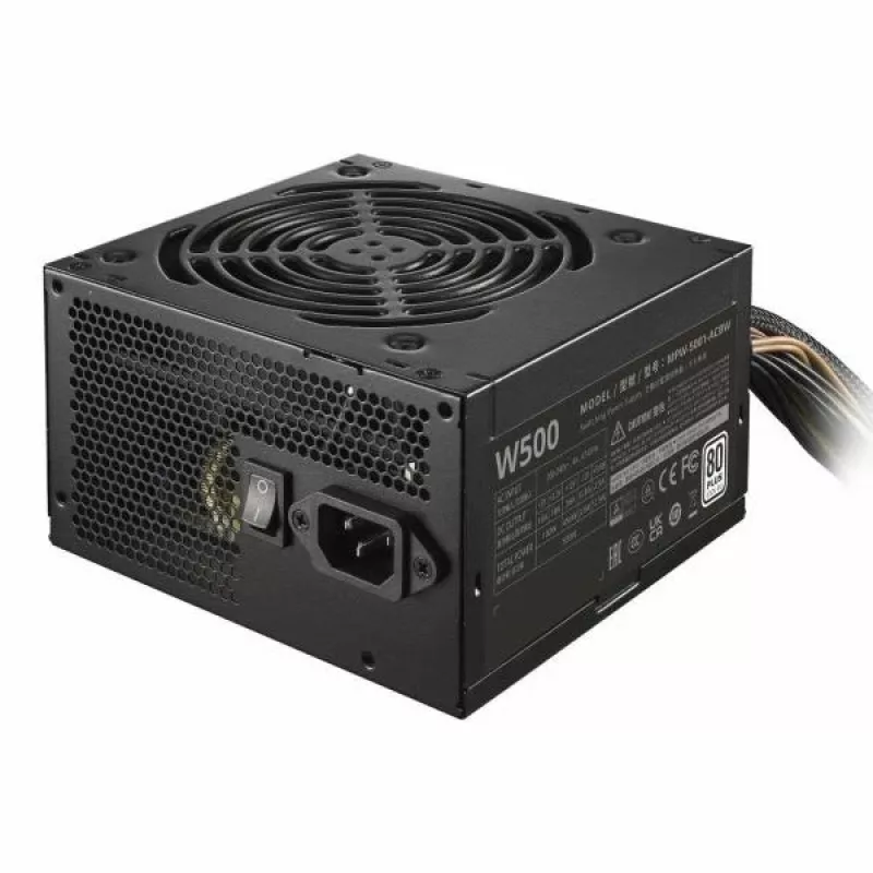 Cooler Master MPW-5001-ACBW-BE1 Elite NEX 230V, ATX, 500W, juodas maitinimo blokas
