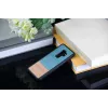 Man ir Wood apsauginis dėklas Samsung Galaxy S9 Plus — denim juoda