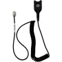 EPOS CSTD 08 - Headset-Kabel - EasyDisconnect bis RJ-9 männlich - standard bottom cable (1000838)