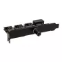 PCI lizdo ventiliatorių ir RGB LED valdiklis Lamptron CFM36, juodas